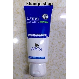 Sữa rửa mặt dưỡng trắng - Acnes Pure White Cleanser chai 100gr