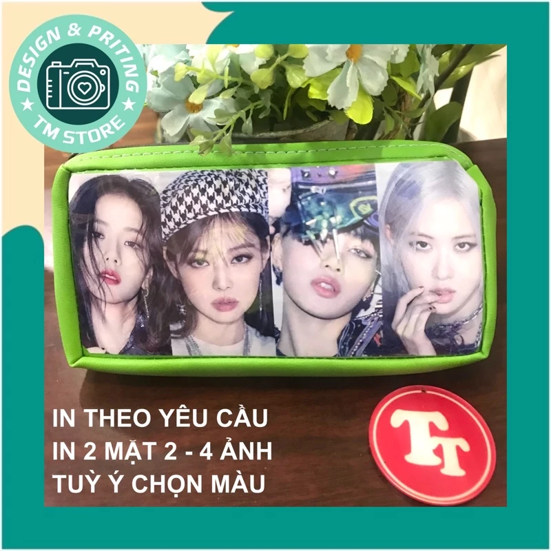 HỘP BÚT IN HÌNH THEO YÊU CẦU❤️ 6 MÀU TUỲ CHỌN 🌸 IN 2 MẶT