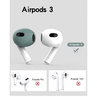 Cặp vỏ bọc nút tai nghe bằng silicon mềm chống trượt cho Airpods 3 / Airpods Pro / Airpods Pro 2