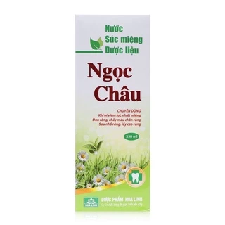 Nước Xúc Miệng Ngọc Châu 350ml