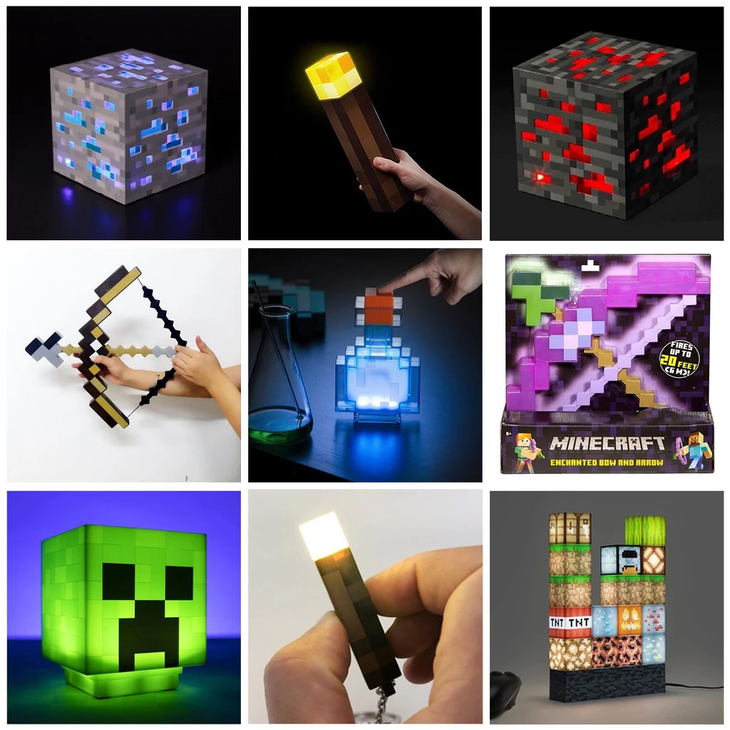 Đồ chơi Minecraft đèn đuốc Cực Đẹp
