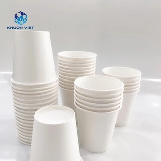 [KV] Ly giấy 10oz~295ml - Lốc 50 ly giấy trơn