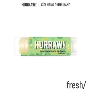 Son dưỡng môi Hurraw! Balm - Hương Chuối 4.8g/.17oz