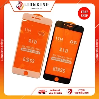 ☘️FREESHIP 50K☘️Kinh cường lực iphone 21D FULL MÀN chất lượng, rẻ nhất thị trường