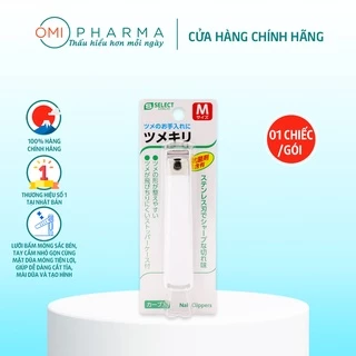 Dụng Cụ Bấm Móng Tay Thép Không Gỉ Cỡ M S Select Nhật Bản (1 Chiếc/Gói)