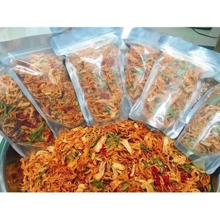 Khô gà lá chanh túi zip 500g ,hàng xuất khẩu loại 1,tongkhominhnguyen