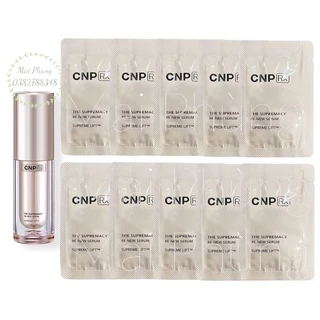 10 gói serum trẻ hoá giải quyết mọi vấn đề của da CNP rx The Supremacy