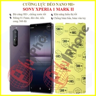 Dán cường lực dẻo nano trước, sau, camera Sony Xperia 1 Mark II (Sony Xperia 1 mark 2)