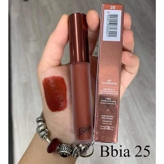 Son kem lì Bbia Last Velvet Lip Tint - 25 Final Note 5g (màu đỏ nâu đất)