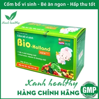 Cốm vi sinh Bio Holland - bổ sung 3 tỷ lợi khuẩn, vitamin, kẽm giúp tăng cường hệ tiêu hóa, cân bằng vi sinh đường ruột