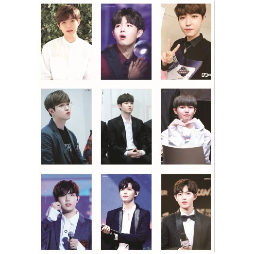 LOMO CARD 54 ảnh thành viên WANNA ONE - KIM JAE HWAN p1