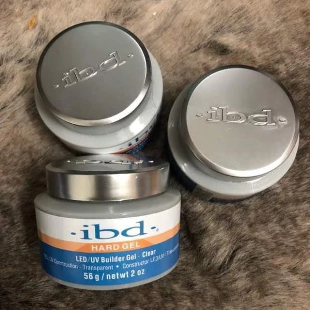 Gel đắp móng IBD 56g loại tốt không chảy ,nóng  - Màu trong suốt