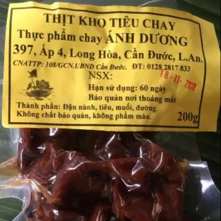 Thịt kho tiêu chay Ánh Dương 200 gr