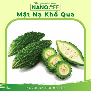 Mặt Nạ Khổ Qua Rừng NANOCEE Handmade - Giảm Mụn Ẩn, Thải Độc & Trắng Da