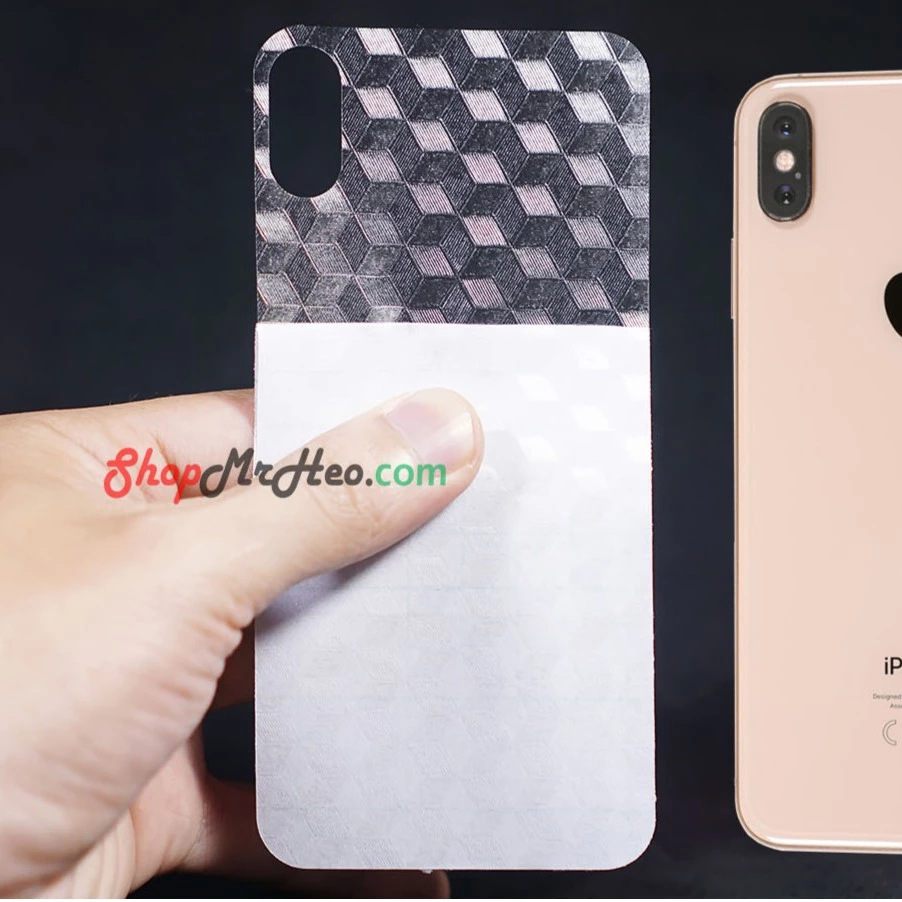 Skin Dán Mặt Sau Lưng 3D Các Loại Cho Iphone X - Iphone Xs - Xs Max