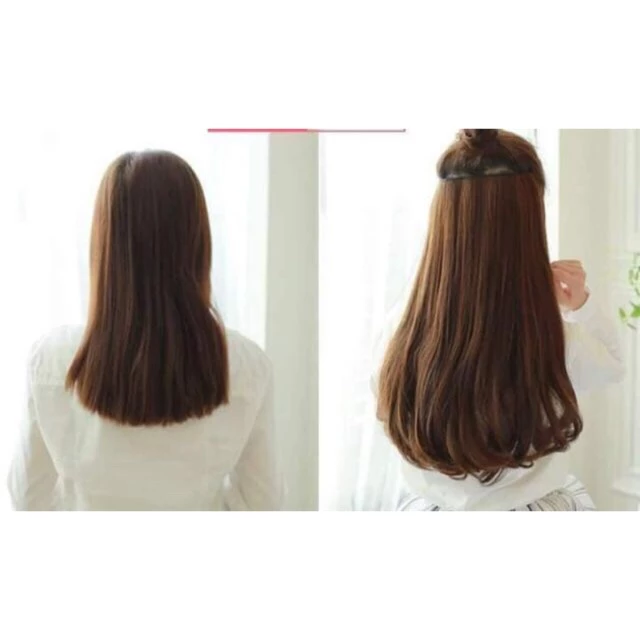 Tóc giả kẹp phím cup😘 Freeship-ảnh thật