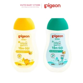 Sữa tắm gội toàn thân cho bé Pigeon 200ml