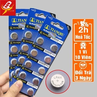 [LOẠI 1] Pin cúc áo LR44 ( Pin A76 , Pin AG13 ) 1,5V Alkaline Tianqiu - Hàng Chính Hãng