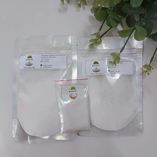 50g - 100g Kaolin_Tăng bám màu, mịn son_Nguyên liệu làm mỹ phẩm handmade