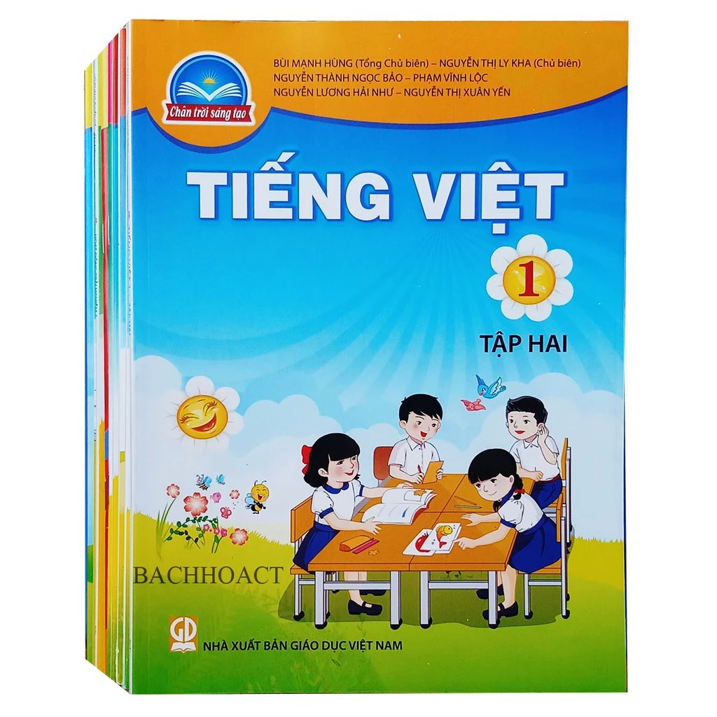 Bộ sách giáo khoa lớp 1 Chân Trời Sáng Tạo (9 tên - Bán kèm 2 bút chì)