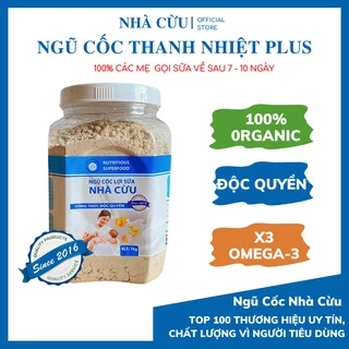 Ngũ cốc lợi sữa Nhà Cừu, bột ngũ cốc THANH NHIỆT LỢI SỮA dành cho mẹ sau sinh