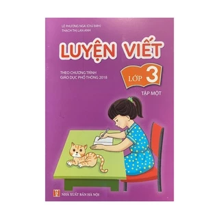 Sách - Luyện viết lớp 3 tập 1