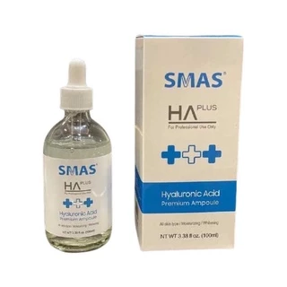 Serum Cấp Nước Sáng Da SMAS HA Plus Hyaluronic Acid 100ml