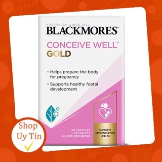 Blackmores Conceive Well Gold - Viên uống tăng khả năng thụ thai 56 viên Úc