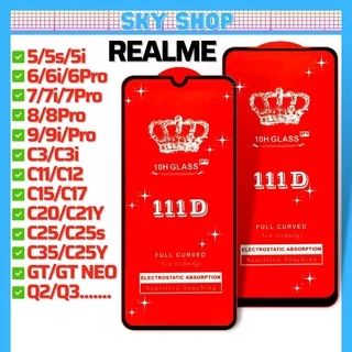 Cường lực realme C30s Q5 Pro Narzo 50i GT Neo 2 2T Flash C35 5 5s 5i 6 6i 7 7i 8 9 9i Pro C11 C12 C15 C17 C20 C21Y Q2 Q3