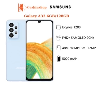 Điện thoại Samsung Galaxy A33 5G (6GB/128GB)- Hàng chính hãng mới 100% đã kích hoạt bảo hành