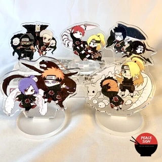 Mô hinh mini AKATSUKI - NARUTO Standee anime chibi xinh xắn dễ thương trang trí trưng bày