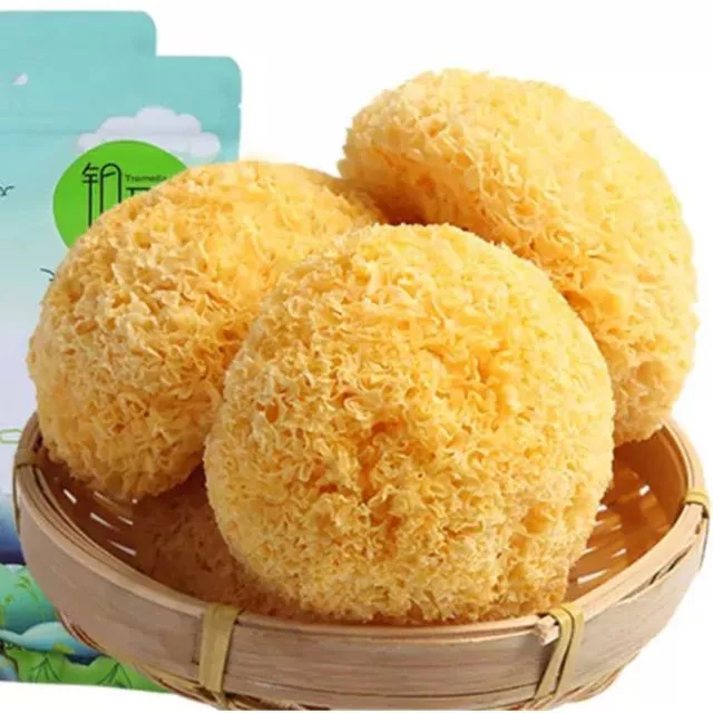 100g nấm tuyết ngân nhĩ vàng không tẩy nấm tuyết nấu chè dưỡng nhan