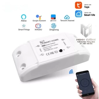 Công tắc Wifi Tuya, Smartlife 10a, công tắc wifi 16a, công tắc thông minh