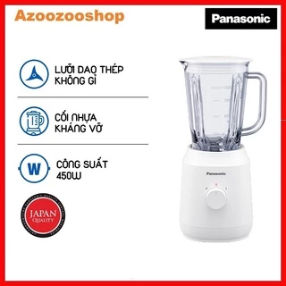 Máy Xay Sinh Tố Panasonic MX-EX1001WRA - Công Suất 450W - 1L - Lưỡi Dao Thép Không Gỉ