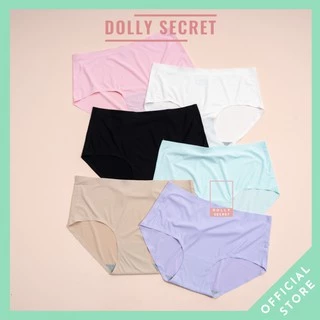 Quần lót nữ đúc su non ép thun lạnh không viền may kháng khuẩn cạp ép cao cấp DOLLY SECRET QL005