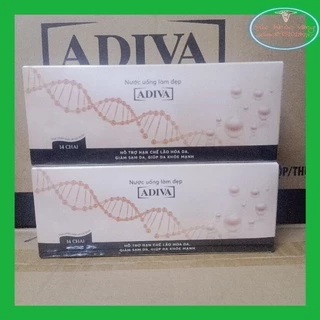 Nước uống làm đẹp Collagen Adiva (Hộp 14 chai 30ml) - Nước uống làm trắng da