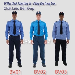 Quần Áo Bảo Vệ, Đồng Phục Bảo Vệ BV01, BV02, BV03