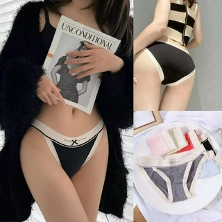 Quần Lót Nữ Cotton Viền Su Chữ Siêu Hot Mẫu S05