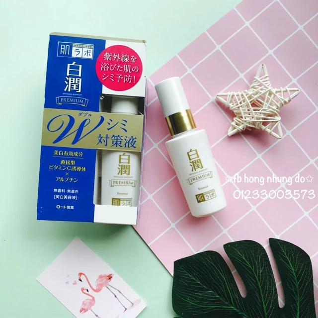 Serum dưỡng trắng da Hada labo