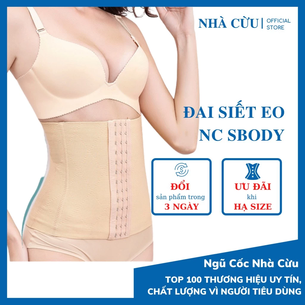 Đai siết eo NC Sbody - gen nịt bụng nhà Cừu