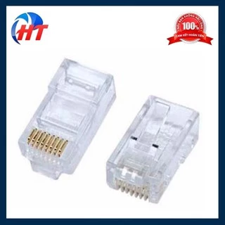 Đầu bấm mạng RJ45 AMP cat5e ( 100 CÁI )