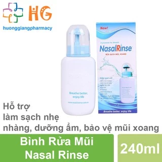 Bình Rửa Mũi Nasal Rinse (Bình + 10 Gói Muối)