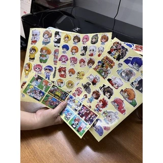 Bộ sticker hình dán các nhân vật Hero Team hơn 80 miếng dán