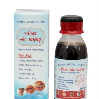 Nước súc miệng Rượu cau gia truyền chai 100ml