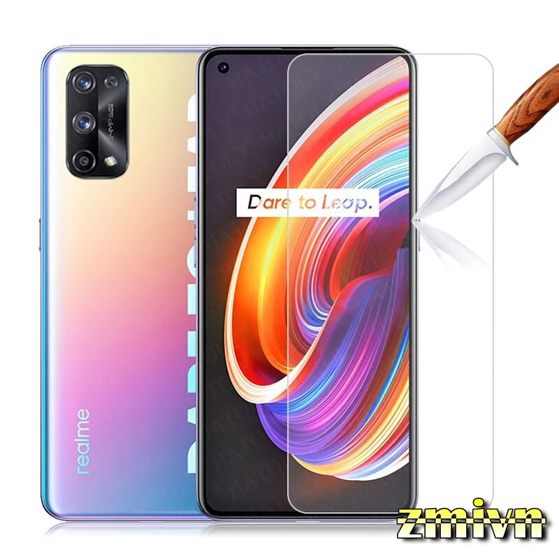 Cường Lực Realme 8 8 pro C20 Realme Q Realme 5 pro Realme 5 5i Realme X2 Realme X2 pro  trong suốt Full màn 98%