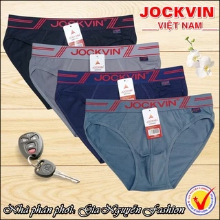 Set 4 Quần lót nam, quần sịp nam thương hiệu JOCKVIN - Hàng Việt Nam cao cấp