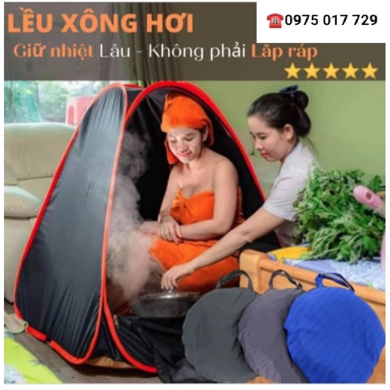 Lều xông hơi phòng dịch ⚡ SIÊU HOT ⚡ phòng xông hơi tại nhà vô cùng tiện lợi