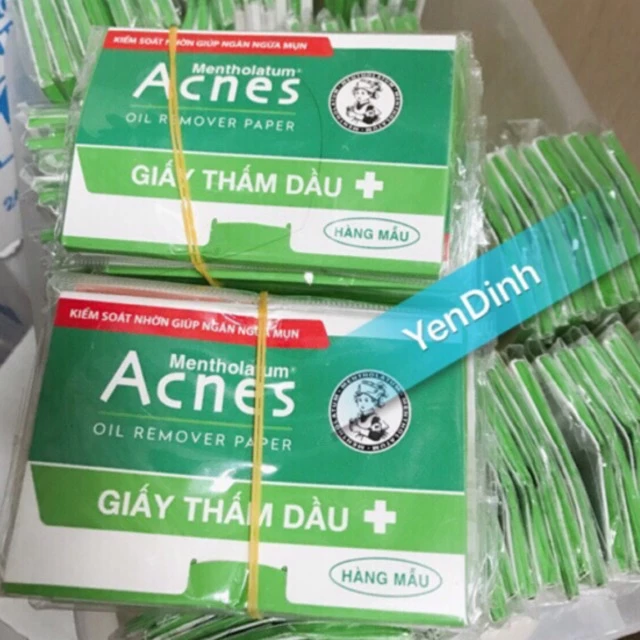 [ Hàng Mẫu  ]Giấy Thấm Dầu Acnes ( 50 tờ) Mẫu mới