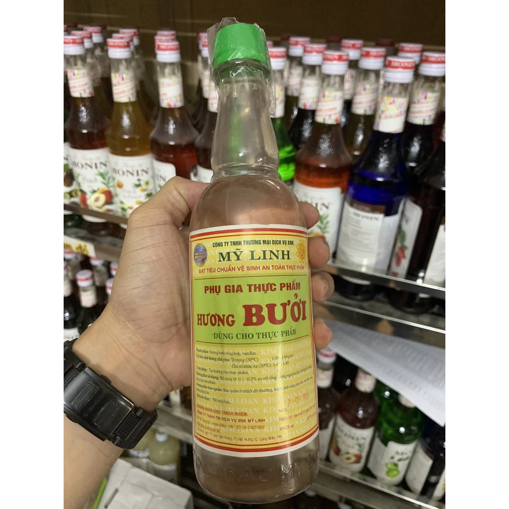 Tinh Dầu Bưởi ( Hương Bưởi) Thực Phẩm 450ml - Nấu Chè