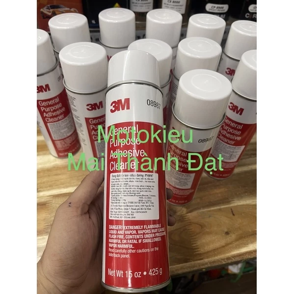 Dung Dịch Tẩy Nhựa Đường 3M General Purpose Adhesive Cleaner